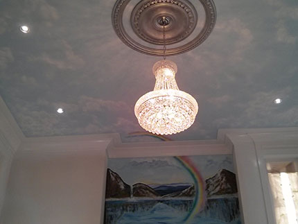 sponge painting, faux finish, wall painting, metallic, wood graining, marbling, indian, sikh, hindu, philosophy